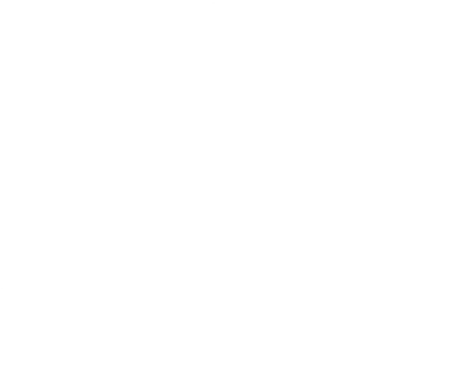 Curved white line on a transparent background.