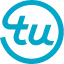 Light-blue TransUnion logo icon.